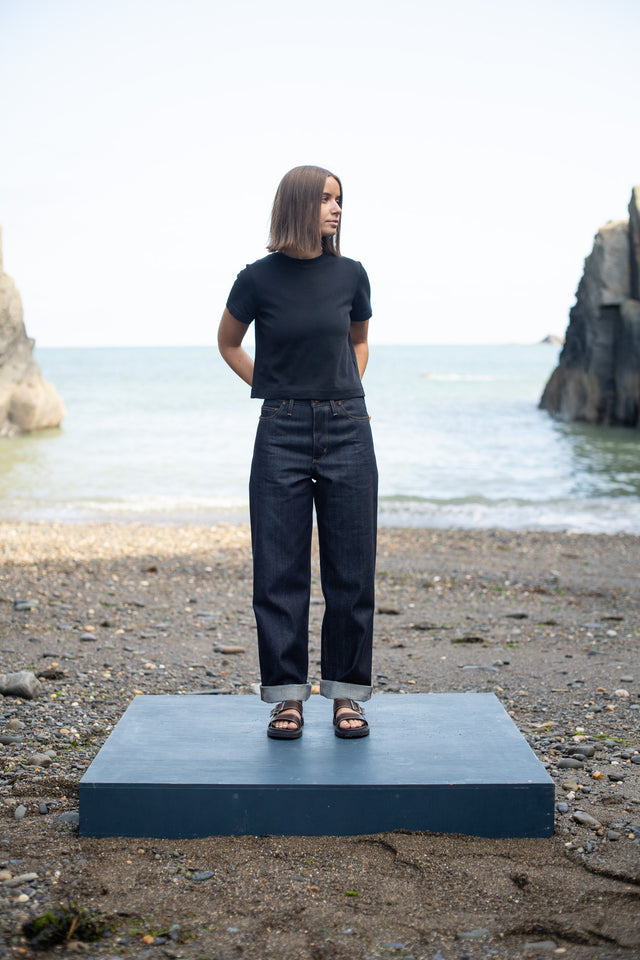 The Aurelia - Wide Straight Fit - Organic Denim.