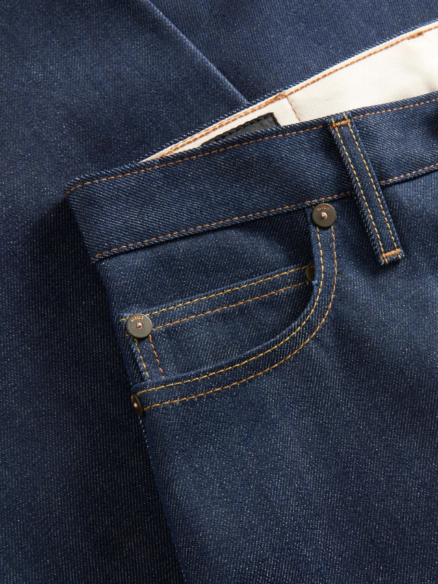 The Eira - Straight Fit - Italian Indigo.