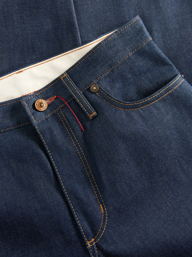 The Eira - Straight Fit - Italian Indigo.