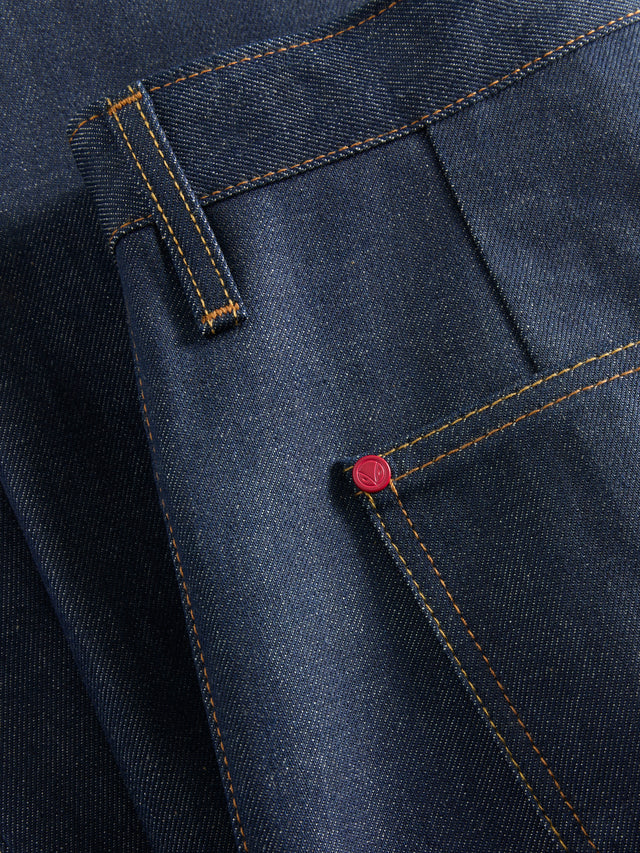 The Valerie - Wide Fit - Italian Indigo.