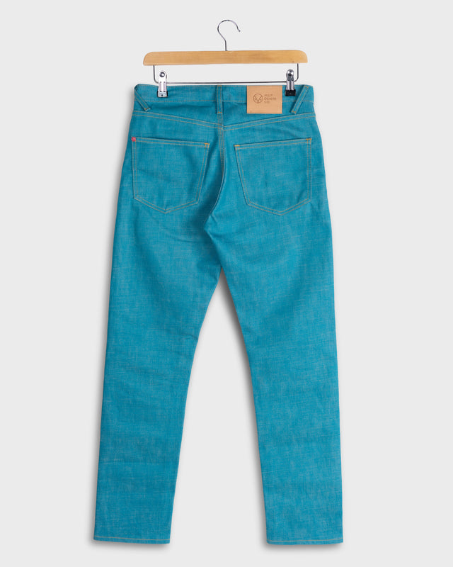 DJB0272 - Turquoise Selvedge - W29 L28