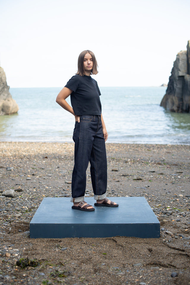 The Aurelia - Wide Straight Fit - Organic Denim.