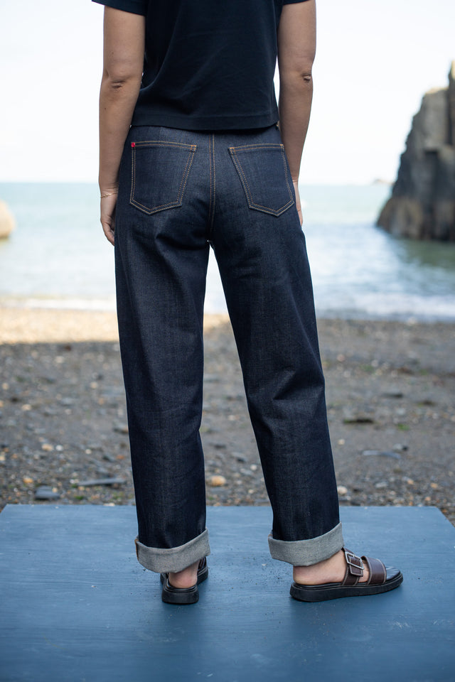 The Aurelia - Wide Straight Fit - Organic Denim.