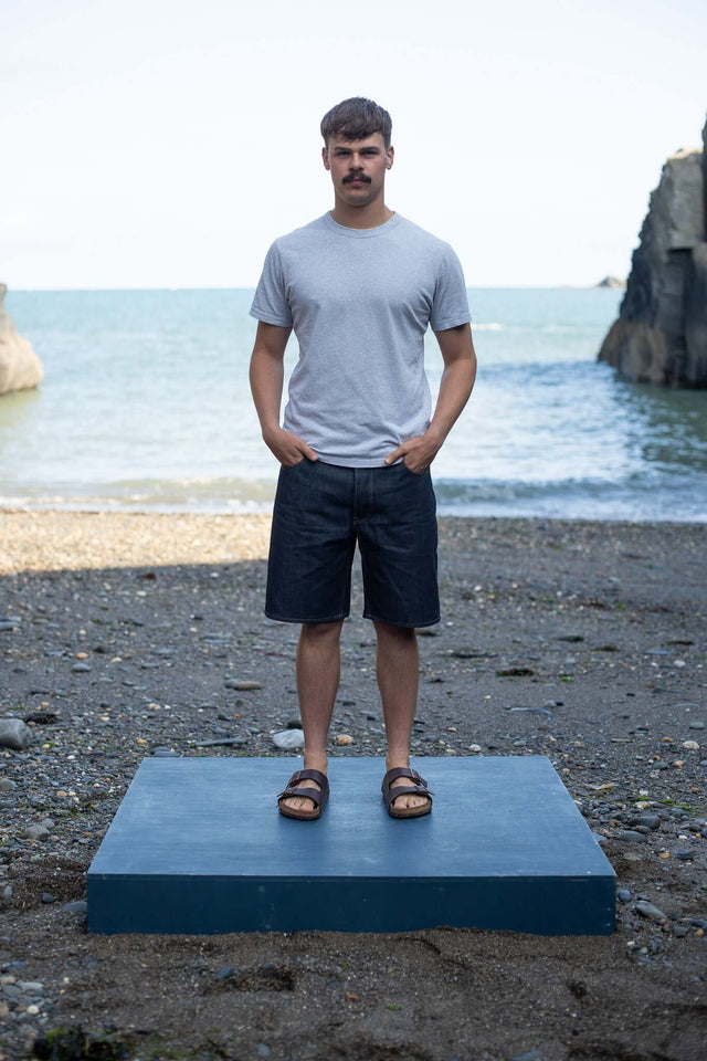 Wide Shorts - Organic Denim.