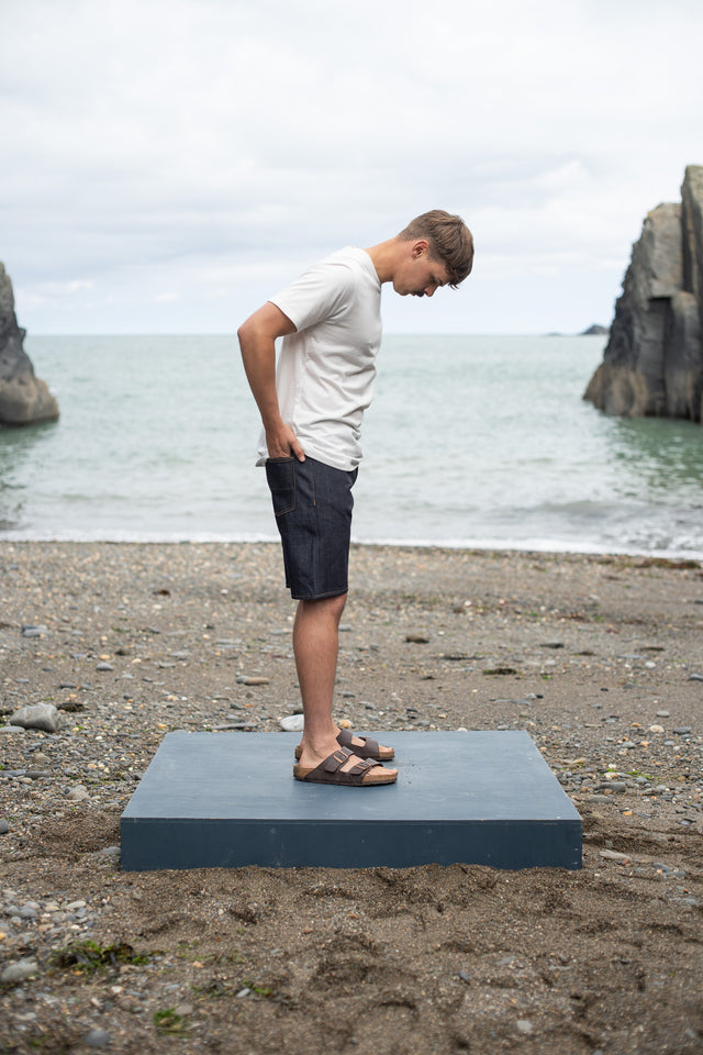 Slim Shorts - Organic Denim.