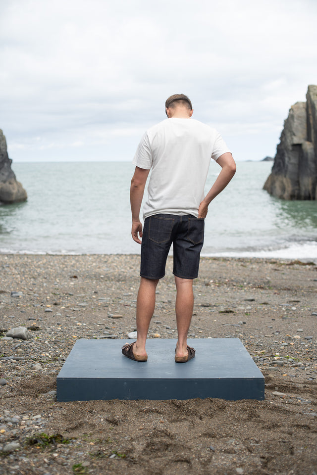 Slim Shorts - Organic Denim.