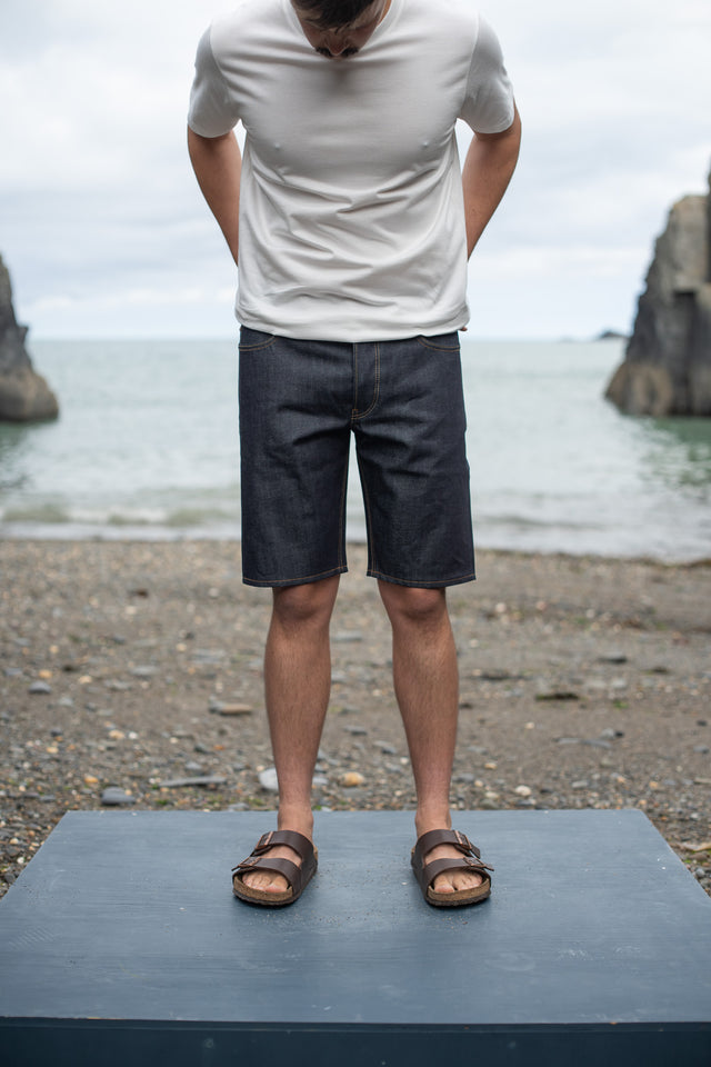 Slim Shorts - Organic Denim.