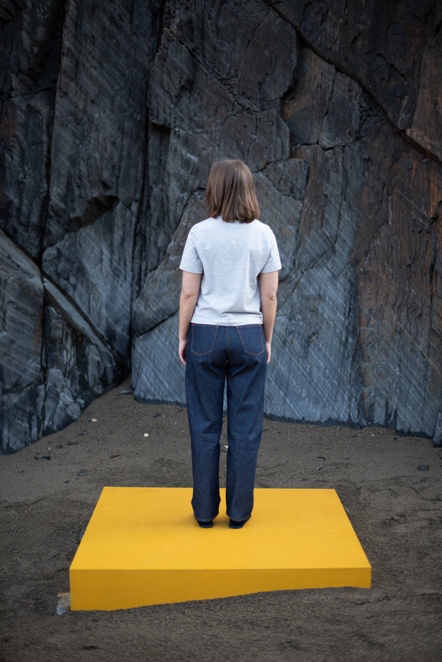 The Eira - Straight Fit - Italian Indigo.