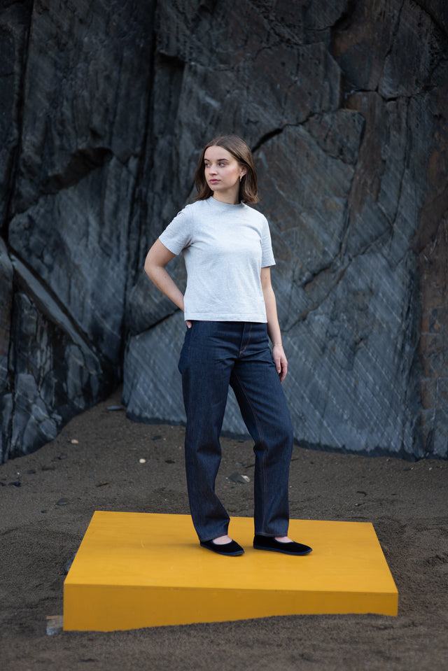 The Eira - Straight Fit - Italian Indigo.
