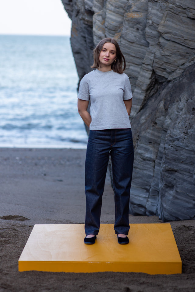 The Eira - Straight Fit - Italian Indigo.