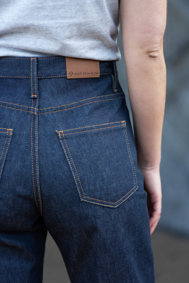 The Eira - Straight Fit - Italian Indigo.