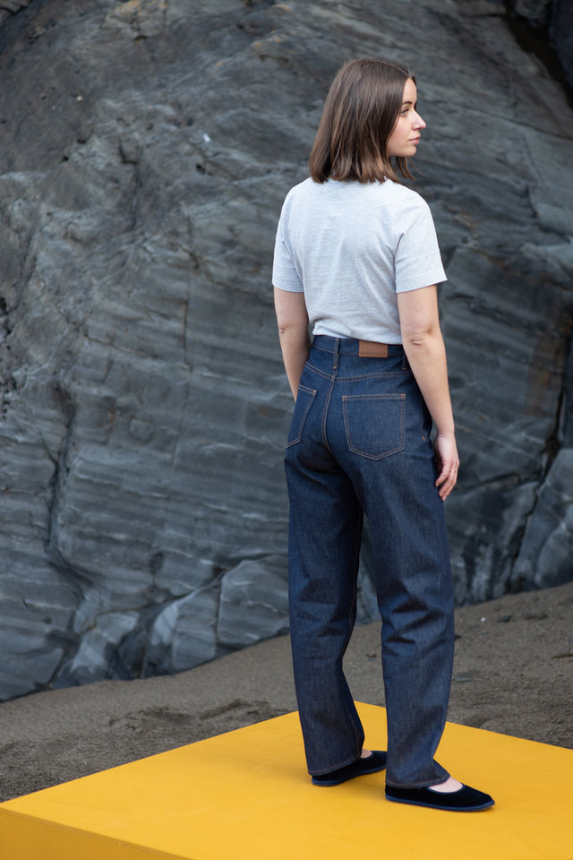 The Eira - Straight Fit - Italian Indigo.