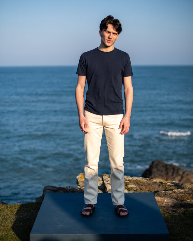 The Hack@ - Slim Fit - Ecru Denim.