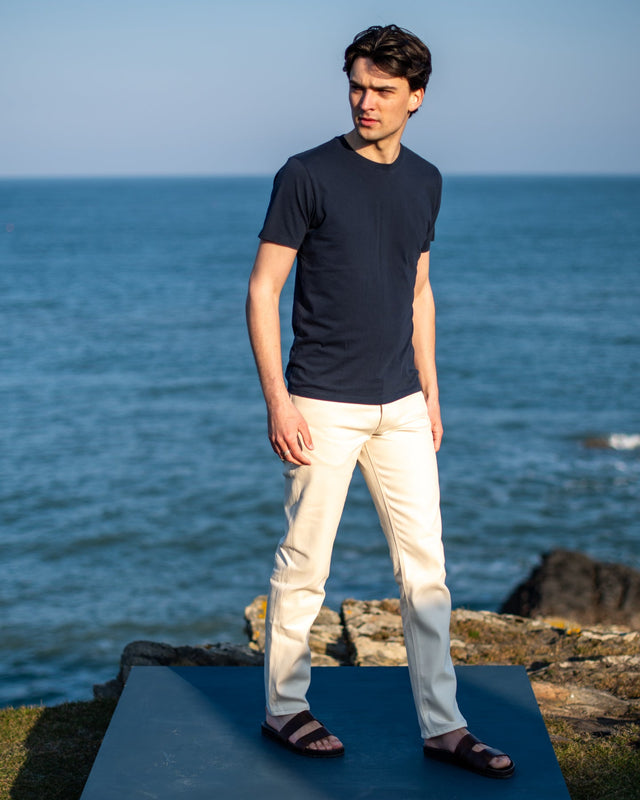 The Hack@ - Slim Fit - Ecru Denim.