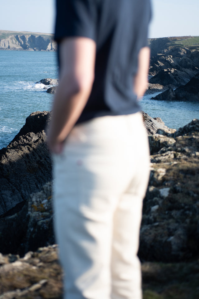The Hack@ - Slim Fit - Ecru Denim.